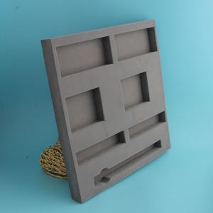 China Large Size Tool Box Foam Inserts , Custom Die Cut Eva Foam Tray Gray Color wholesale