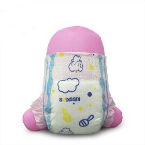 Non Woven Fabric Disposable Cotton Diapers 18lbs Fluff Pulp Environmental