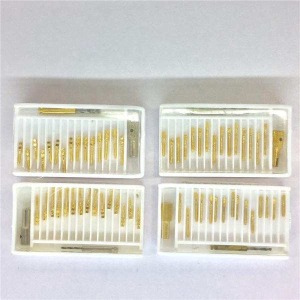 120pcs/Box Golden Dental Screw Post Dental Titanium Post