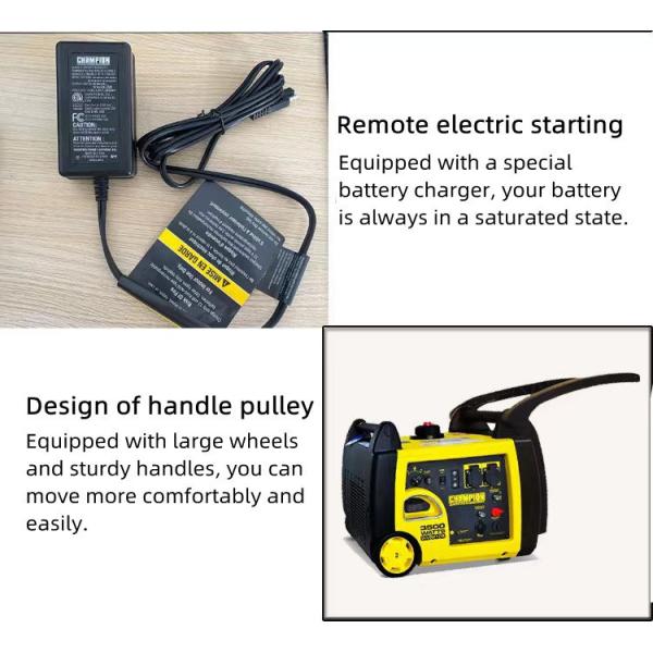 Small Size 2kW/3kW Liquefied Gas Gasoline Ultra Silent Generator for Single-Phase <5kW