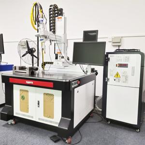 2000w Battery Laser Welding Machine , Cylindrical Pouch Cell Assembly Equipment