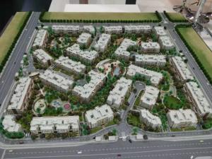 China Mini Plastic Architectural Model , LED Light Physical Model Architecture wholesale