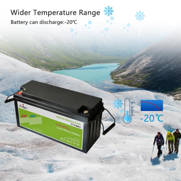 12v 150ah Lithium Ion Battery Lifepo4 Solar Rv Backup Battery For Street Light