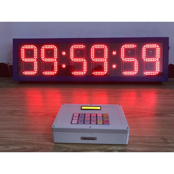 4 Digit / 6 Digit Red Led Digital Clock Wall Hanging