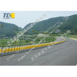 Polyurethane Foam Rolling Barrier System Q235 Hot Dip Galvanizing Material