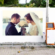 AC230V 2100mm Height CYMKW Wall Picture Printer