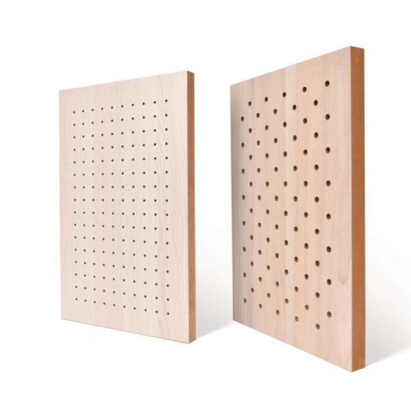 Quality MDF Panels Sound Proof Ceiling Tiles V Perforated Acoustic Ceiling Panels Custom Size for sale