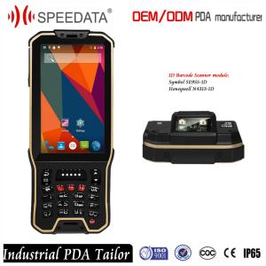 Wifi , Bluetooth Barcode Scanner Handheld for Android Device with MTK 6753 CPU 4G , 3G , 2G and GPS Supported