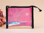 Travel Transparent Exquisite Zippered Handbag PVC Waterproof Toiletry Case Clear