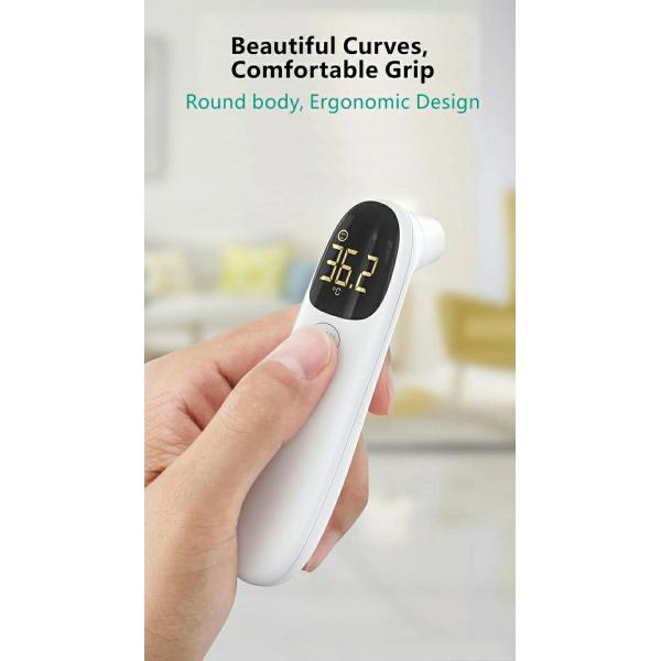 Baby ear forehead strip thermometer medical body red frared thermometer 2 in 1 funtion