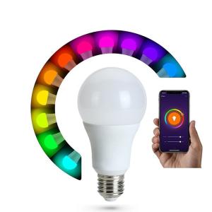 China RoHS 9W Smart Light Bulbs Alexa 20lm Smart Life Light Bulb RGBW wholesale