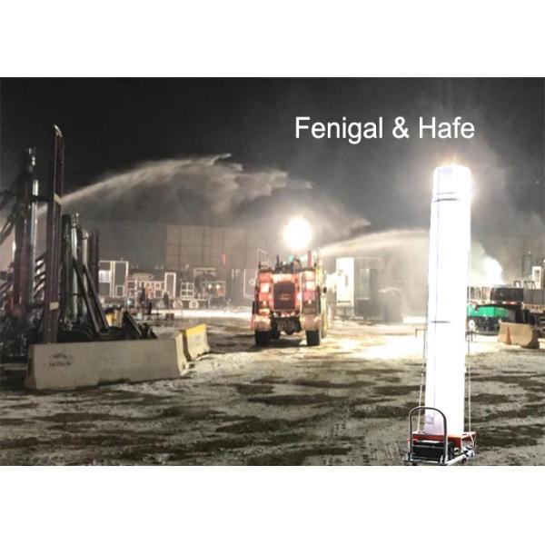 Battery Power 200w Xenon Lamps Prism Inflatable Light For Major Disaster Fist Aid