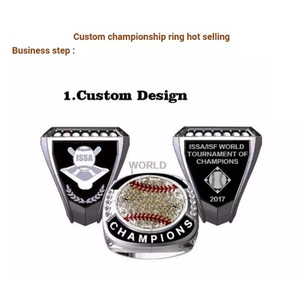 Baseball State USSSA Custom Championship Ring