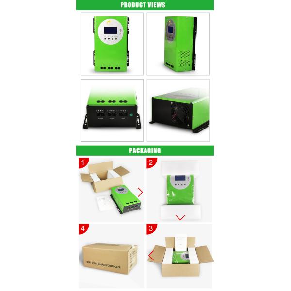 CE 36V 48V 60v MPPT Charge Controller 30A To 100A Lithium Solar Charge Controller