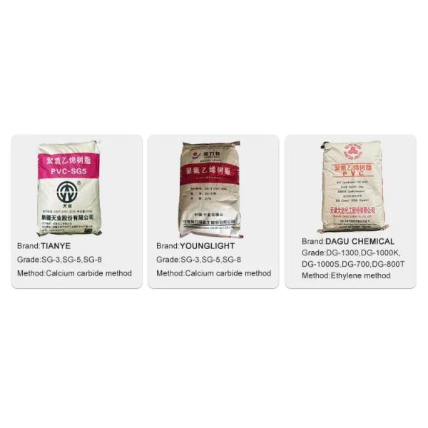 Flexible Rigid Seals PVC Plastic Powder Polyvinyl Chloride Resin