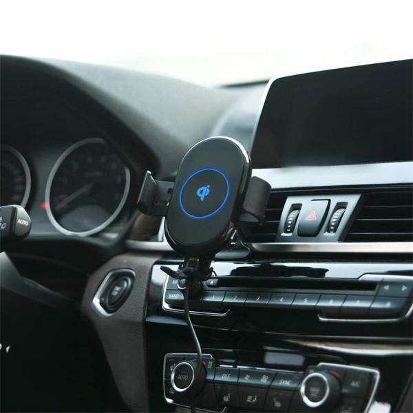 360 Rotation Qi Car Wireless Charger 15W magsafe vent mount For IPhone 13