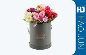 China Customized Recycled Cardboard Paper High Grade Cardboard Round Flower Boxes on sale
