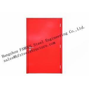 European Standards Steel Fire Rated Industrial Garage Doors For Warehouse Storage