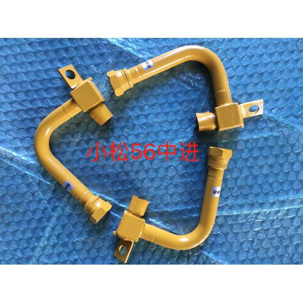 PC56 PC55MR-2 Excavator Pipelines Iron Tube In Construction Works