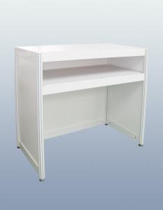 China 1M hight Information Counter,Octagonal Prism Desk, Customized desk specially for event show/tradeshow booth on sale