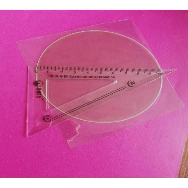 Lightweight Round Transparent Sheets Mica For Manufacturing Video Game Machine