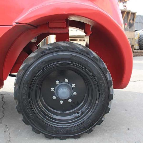 3.5 Ton 2 Wheel Drived Forklift Truck Hydraulic Transmission Rough Terrain