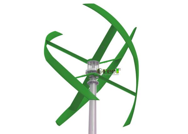 Quality 12v Vertical Wind Turbine 500w-5kW Rated Rotor Speed 100rpm FRP Blades for sale
