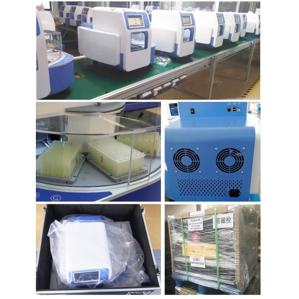 UV Lamp Automated Rotary Nucleic Acid Extraction System Isolation System 10 Inch