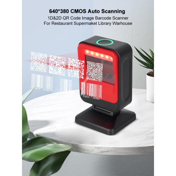 USB Interface 2D Barcode Scanner Hands-Free Scan Machine for Warehouse Use Stock Product