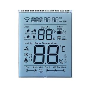 China Transmissive HTN LCD Display White Backlight LCD Screen For Room Temperature on sale