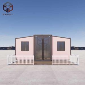 China Double Wing Prefab Container House with Broken Bridge Aluminum Window wholesale