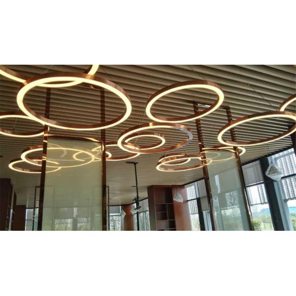36 Watt Silver Integrated Domestic LED Lighting Circular Chandelier 24 In Dia.30/50/60/80/100cm