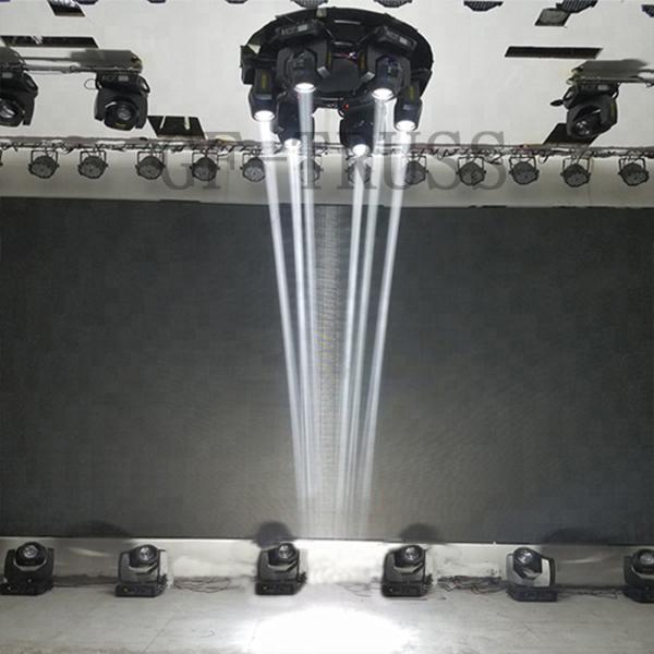 Stage Mini Rotary Circle Lighting Truss For Hanging Moving Head Light
