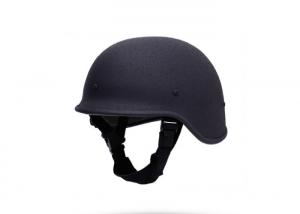 China Police Bulletproof Military Ballistic Helmet , Black Ballistic Combat Helmet wholesale