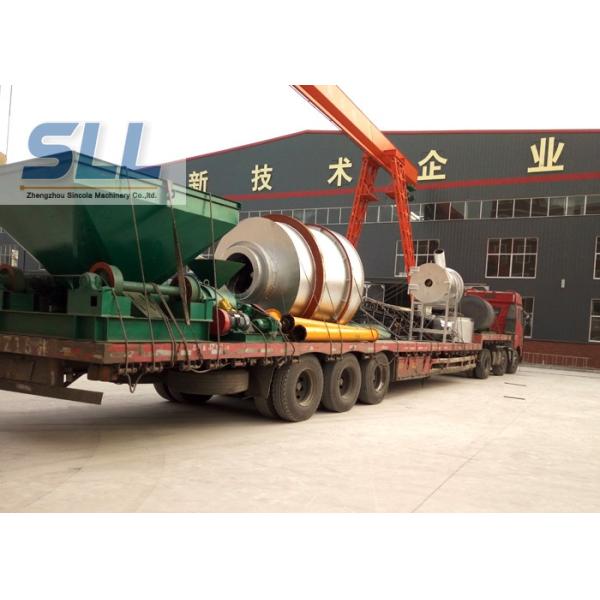 Environmentally Friendly Sand Rotary Dryer / Drum Drying Machine Easy Operation