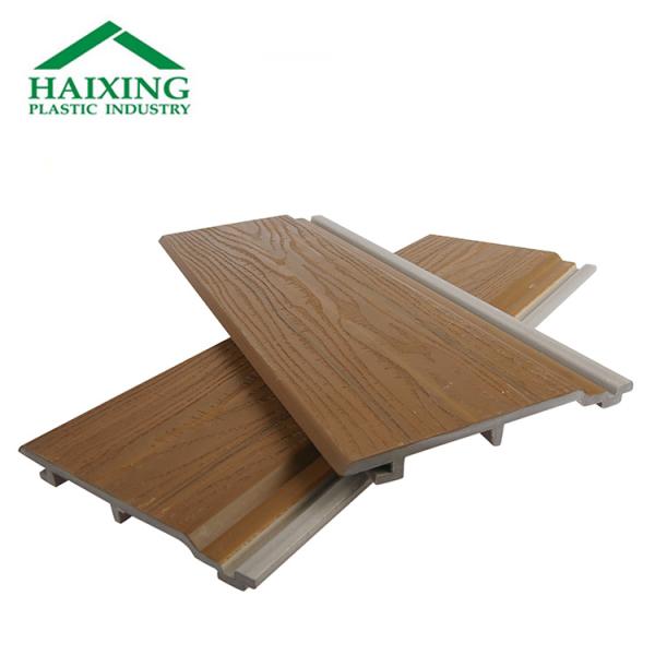 Customize Teak Composite Wall Panel Cladding Siding for Long-Lasting Exterior Solution