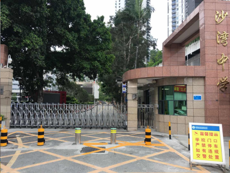 Retractable Hydraulic Rising Bollards Automatic Access Control Stainless Steel