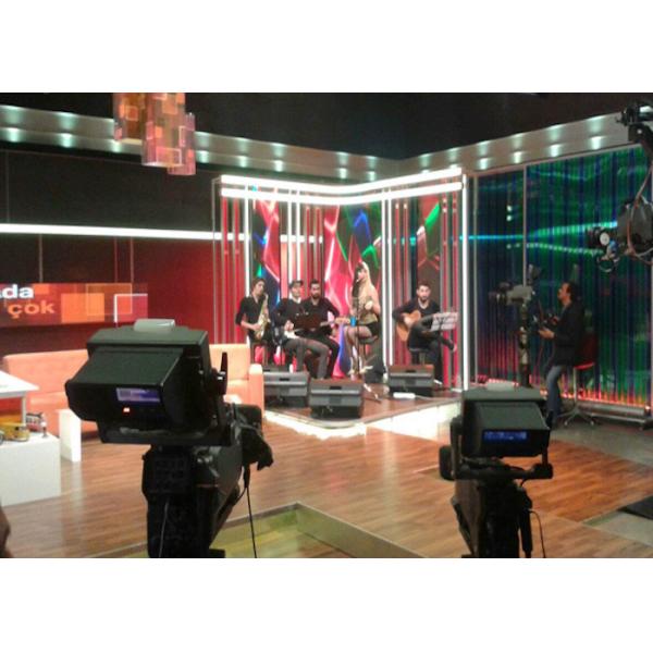 Magnetic Module Indoor Led Video Wall 3.91mm With 500 X 500 X 80mm Thin Cabinet