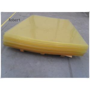 Wear Resistanc Polyurethane Rubber Sheet , Clear Polyurethane Plastic Sheet