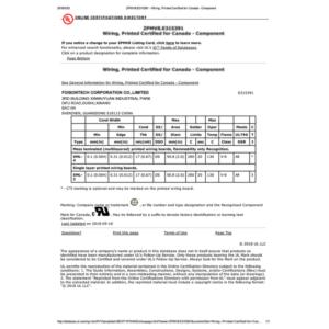 Foisontech Corporation Co., Limited Certifications