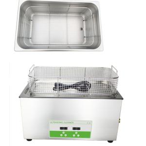 China Dual Frequency Ultrasonic Surgical Instrument Cleaner , Medical Ultrasonic Cleaner 22L wholesale