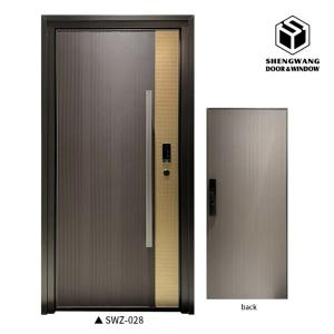 CE Swinging Door With Window Residential Swinging Door With Window Customizable Size