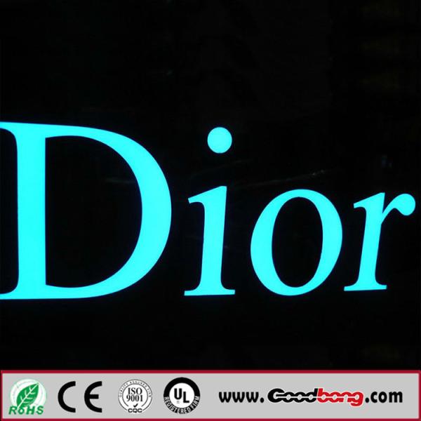 China outdoor vacuum forming acrylic 3D led channel letter wholesale