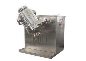 Three Dimensional Api Powder Mixer Machine , Small Lab Powder Mixer Stainless Steel