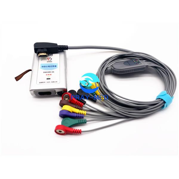 DMS Holter ECG Patient Cable DMS300-3A Holter Wire TPU Material With 10 Lead