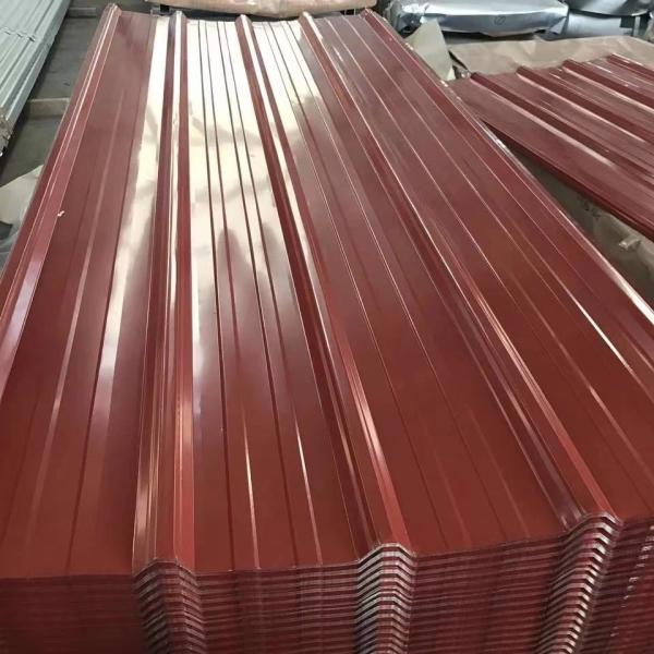 Quality Pre Painted Ribbed Galvanized Steel Sheets And Coils Ppgi Metal Sheet Roof Plate for sale