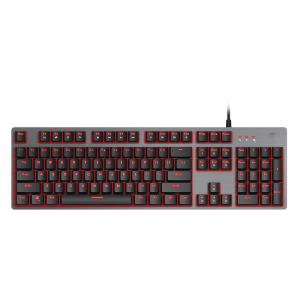 China Red Backlit Waterproof Mechanical Gaming Keyboard With Adjustable Brightness wholesale
