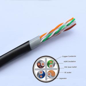 China 4Pairs UTP Cat6 Ethernet Cable Roll Unshielded Twisted Cable wholesale