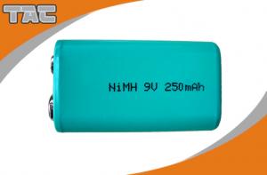 China High Capacity Ni MH Batteries 9V 250mAh / Nickel Metal Hydride Rechargeable Batteries wholesale