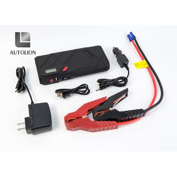 1200A Peak Portable Car Jump Starter for 6.5L Gas , 5.2L Diesel Engine